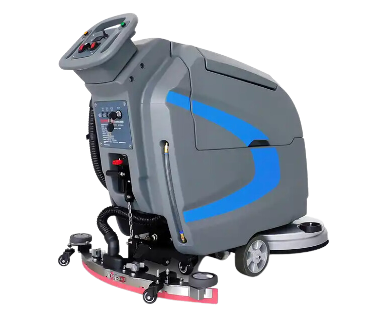 Third Wave 20' Automatic Walk Behind Floor Scrubber w/ Pad Driver